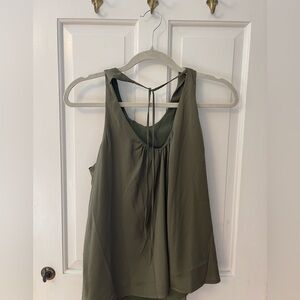 Banana Republic green top